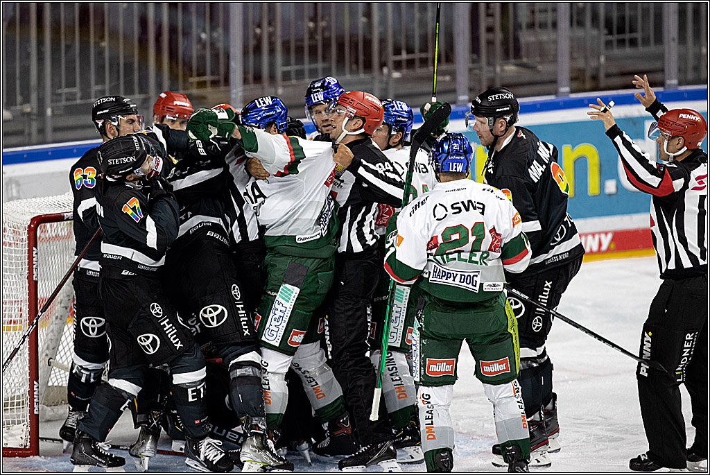 PENNY DEL;  Koelner Haie - Augsburger Panther; Koeln, 19.09.2021